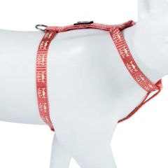 Reflektierender Katzenharness Freecat Rosa 10 mm x 19/30 cm