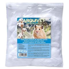 Watte für Hamster weiß Arquivet 30 g