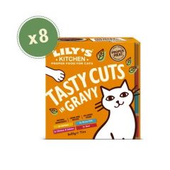 Lily's Kitchen Tasty Cuts In Gravy Tins Cat Multipack 8X85 Gr (Lieferung 3 - 5 Tages)