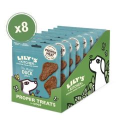 Lily's Kitchen The Mighty Duck Mini Jerky Treats For Dogs 8X70 Gr (Lieferung 3 - 5 Tages)