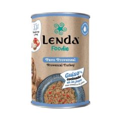 Lenda Dog Foodie Provencal Turkey (Dosen) - 400 gr x 12