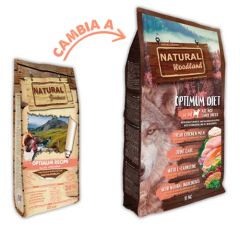 Natural Woodland Dog Optimum Recipe Large