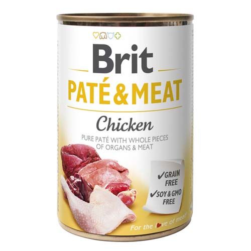 Brit Pate Meat Chicken (Dosen) - 6 x 400 gr