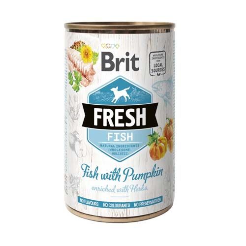 Brit Fresh Fish Pumpkin (Dosen) - 6 x 400 gr