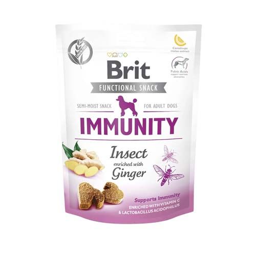 Brit Care Dog Functional Snack Immunity Insect - 150 gr