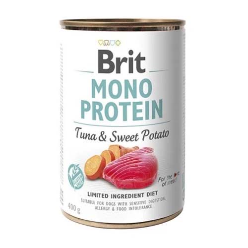 Brit Mono Protein Tuna & Sweet Potato (Dosen) - 6 x 400 gr