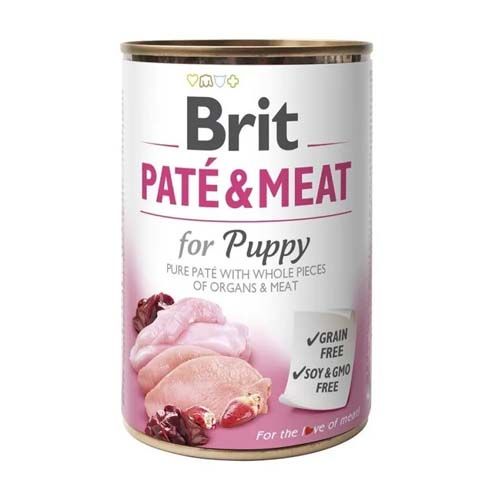 Brit Pate & Meat Puppy (Dosen) - 6 x 400 gr
