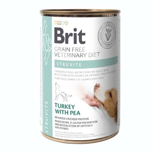 Brit GF Veterinary Diet Dog Struvite (Latas) - 400 gr x 6