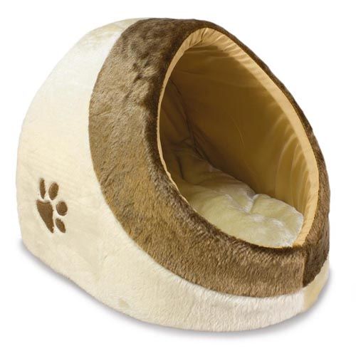 Höhle für Katzen „Dream“ 41x42x26 cm Beige-Braun Arquivet