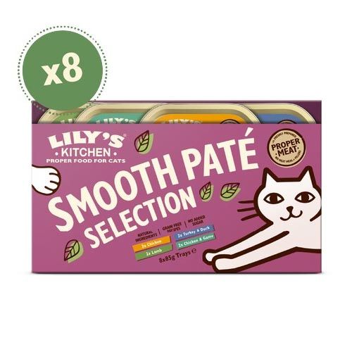 Lily's Kitchen Smooth Paté Selection Multipack 8X85 Gr (Lieferung 3 - 5 Tages)