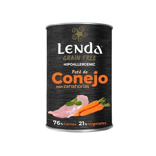 Lenda Dog Rabbit Pâté (Dosen) - 400 gr x 12