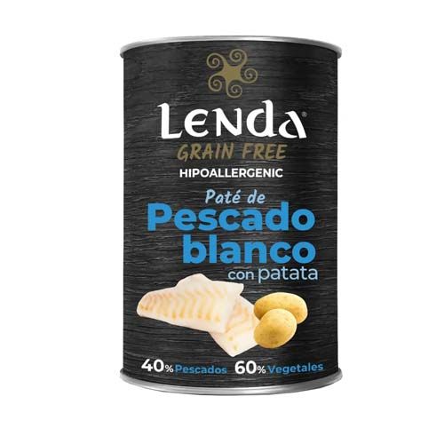 Lenda Dog White Fish Pâté (Dosen) - 400 gr x 12