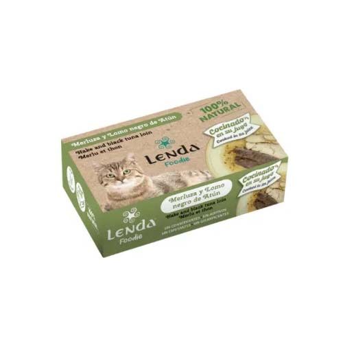 Lenda Cat Foodie Hake and Tuna (Dosen) - 120 gr x 25