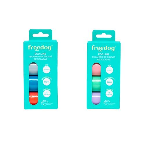 Recambio bolsas Higiéncias Freedog 15 bolsas