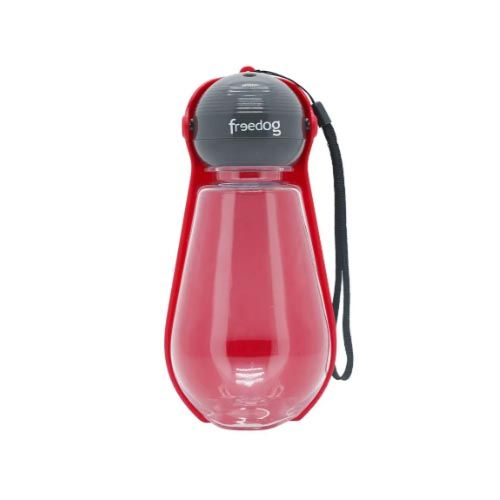 Bebedero Portátil Freedog Ovi Rojo