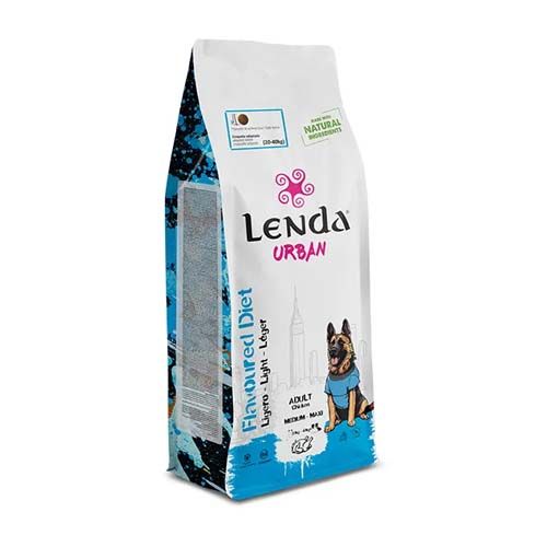 Lenda Dog Urban Flavoured Diet Light Medium-Maxi.
