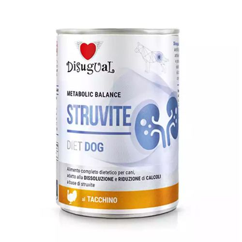 Disugual Dog Diet Struvite Turkey - 6 x 400 gr