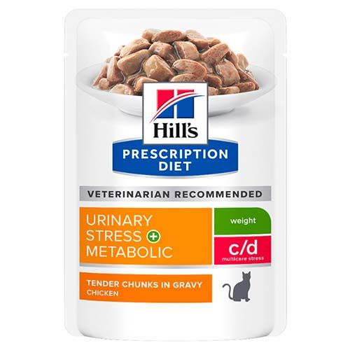 Hill's Feline C/D Urinary Stress + Metabolic (Beutel)